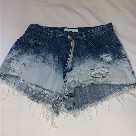 Garage Denim Shorts - Picture 1 of 2